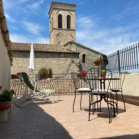 App. Con Terrazza Panoramica In Centro-montefalco